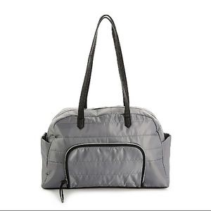 DSW Gray Duffle Bag - NEW
